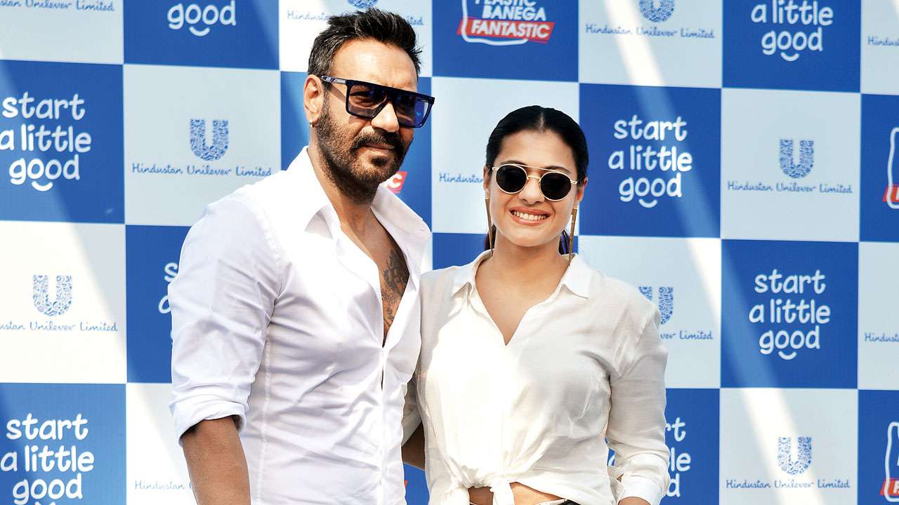 Ajay Devgn and Kajol