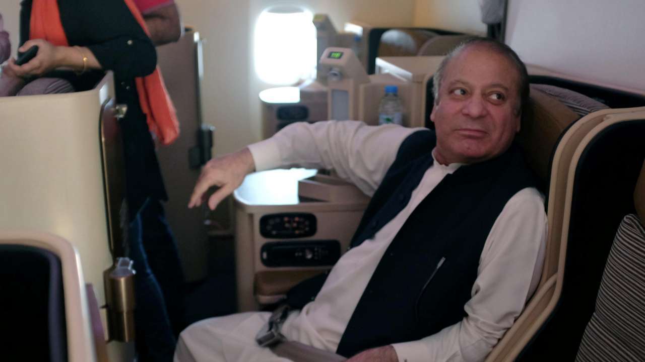 (Former Pakistan Prime Minister Nawaz Sharif)
