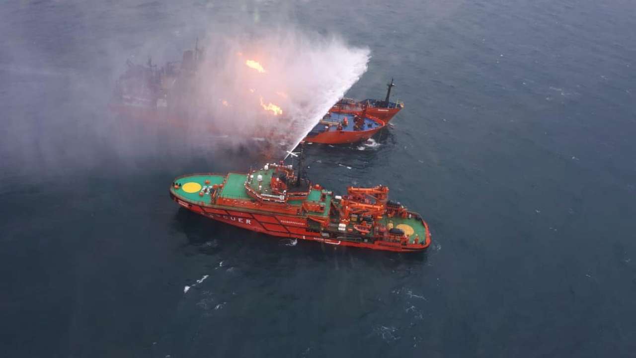 (Ship-wreck involving 15 Indian sailors in Russia) 