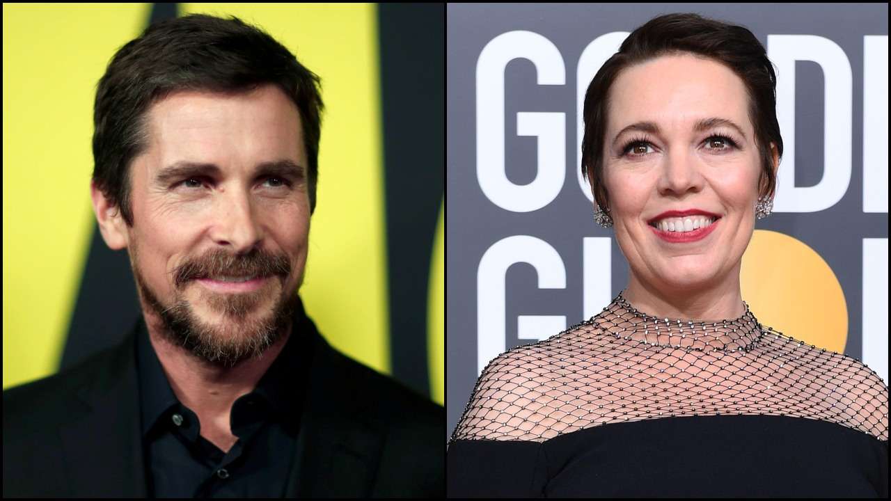 Кристиан Бейл на Окаре 2023. Christian Bale take further Academy Award.