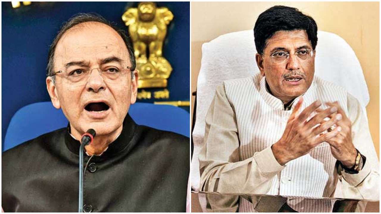 Image result for Piyush goyal to take charge of finance ministry
