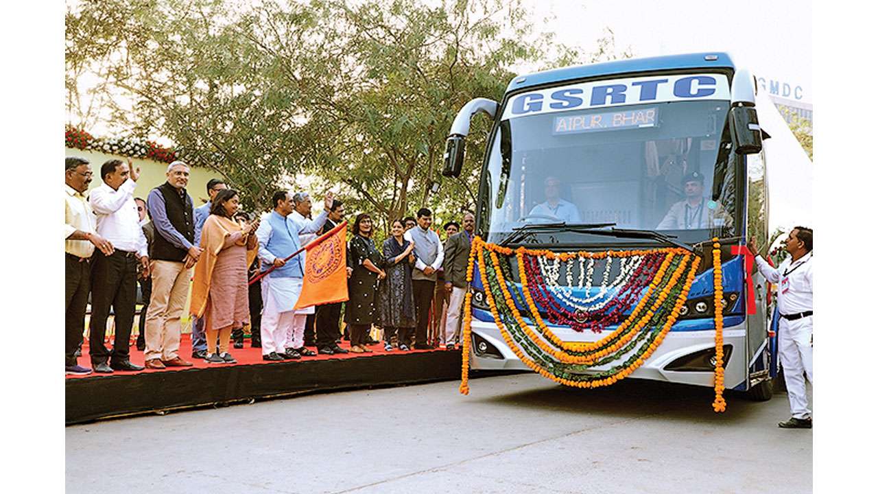 gsrtc launches buses to haridwar goa varanasi discounts on online bookings gsrtc launches buses to haridwar goa