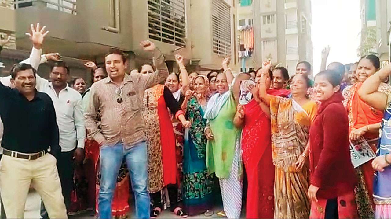 Residents of Nikol ward