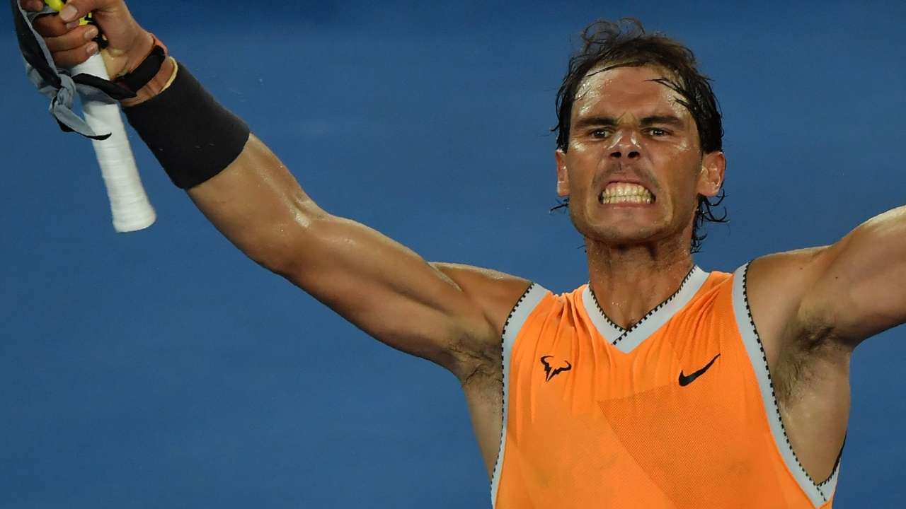 Rafa Nadal ends Stefanos Tsitsipas's run at the Australian Open