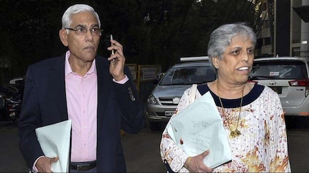 Vinod Rai and Diana Edulji have divided views