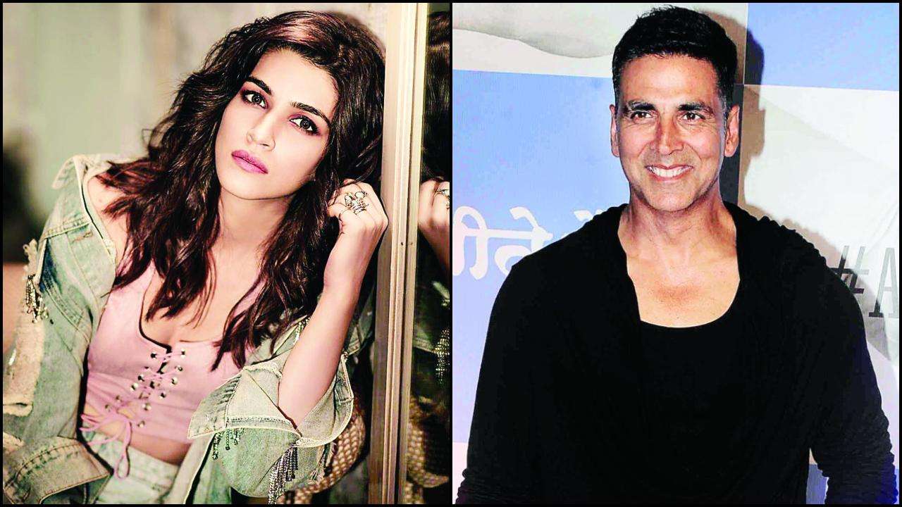   Kriti Sanon waits for Akshay Kumar's reaction to Luka Chuppi's song & # 39; Yeh Khabar Chhapwado Akhbar The reaction of Akshay Kumar to his song "Luka Chuppi & # 39; Yeh Khabar Chhapwado Akhbar Mein & # 39; 