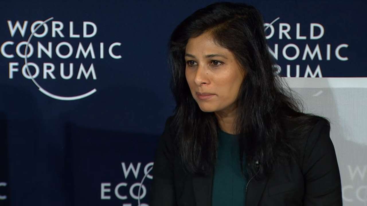 Gita Gopinath had a word of caution on the Indian economy.