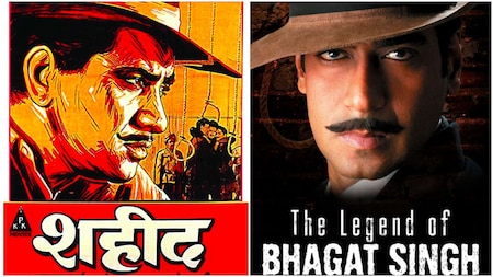 Shaheed (1965) and The Legend of Bhagat Singh (2002)