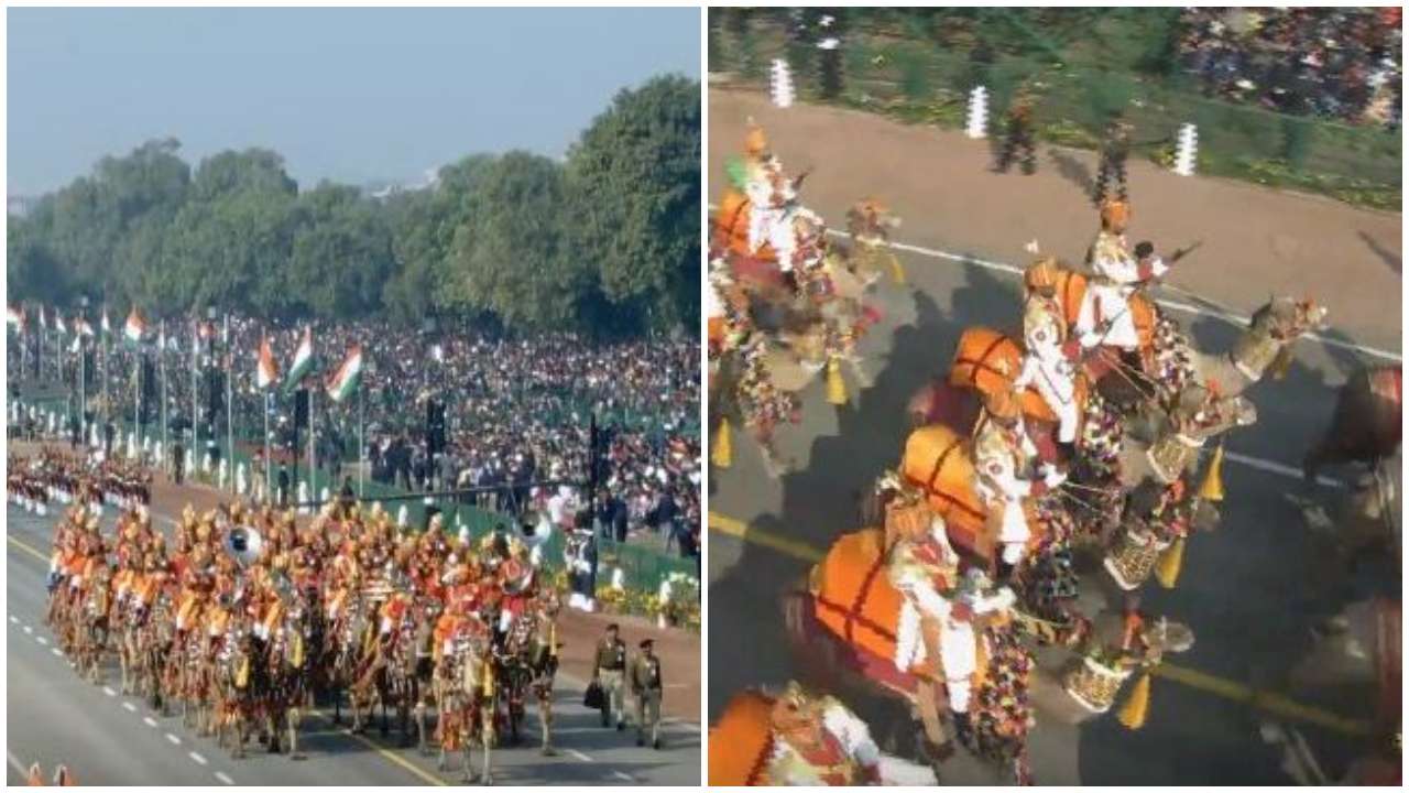 Camel Mounted Band of BSF