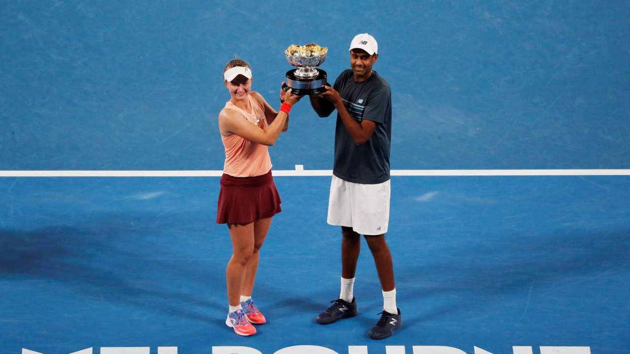 Australian Open 2019: Rajeev Ram, Barbora Krejcikova win mixed doubles title