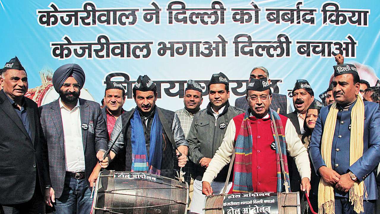 Vijay Goel and Manoj Tiwari