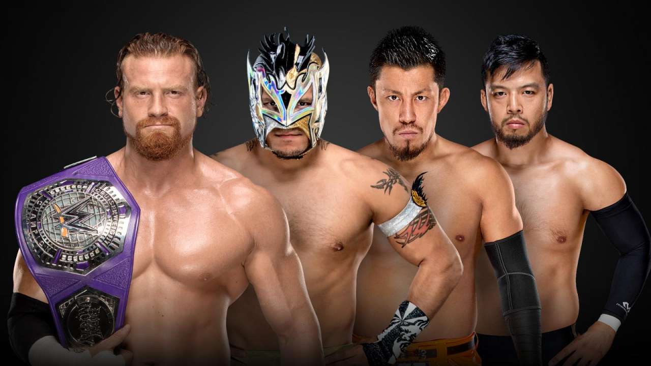   Buddy Murphy vs. Hideo Itami vs. Kalisto vs. Tozawa "title =" Buddy Murphy vs. Hideo Itami vs. Kalisto vs. Tozawa "data-title =" WWE Rumble Royal 2019: Buddy Murphy vs. Hideo Itami vs Kalisto vs Tozawa (Cruiserweight Title)

Itami steps out of the ring and the other three take turns for an account. Mruphy against a hurricane, but is crushed by a second. He catches Kalisto jumping off the apron and hitting a suplex on the ground. Hideo returns to the ring and dares Murphy to attack him. They exchange takedowns and kicks in the back. The four men participate in a great spot at the edge of the ring where Murphy, Kalisto and Tozawa touch the ground thoroughly.


"205! 205! 205!" # RoyalRumble #CruiserweightTitle pic.twitter.com/eWg1vVBYrb
- 205Live (@ WWE205Live), January 27, 2019


Tozawa plants Murphy with an inverted hurricane. The four men quickly try to fall to the ground. Murphy hits Itami with a few hard knocks in the knee and Murphy's law for the flag and victory.

Result: Buddy Murphy retains the title

(Image: WWE) "data-url =" https://www.dnaindia.com/sports/photo-gallery-wwe-royal-rumble-2019-results-and-recaps-seth-rollins-becky-lynch-win -rumble-matches-win-wrestlemania-title-shot-2712869 / boyfriend-murphy-vs-hideo-itami-vs-kalisto-vs-tozawa-2712904 "clbad =" img-responsive "/>


<p> 7/17 </p>
<h3/>
<p><strong>  WWE Royal Rumble 2019: Buddy Murphy vs. Hideo Itami vs. Kalisto vs. Tozawa (Cruiserweight title) </strong> </p>
<p>  Itami steps out of the ring and the other three start taking turns. Mruphy against a hurricane, but is crushed by a second. He catches Kalisto jumping off the apron and hitting a suplex on the ground. Hideo returns to the ring and dares Murphy to attack him. They exchange takedowns and kicks in the back. Murphy, Kalisto and Tozawa hit the ground with great vigor </p>
<blockquote clbad=