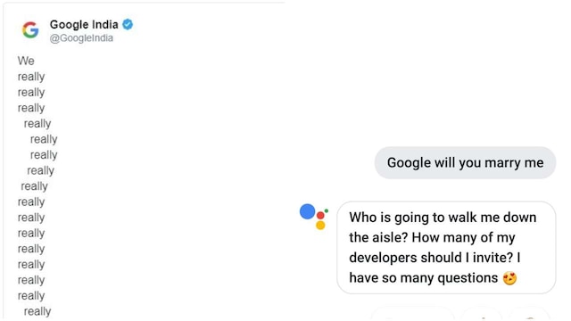 Google India on X: entering wanting to a room to do Google