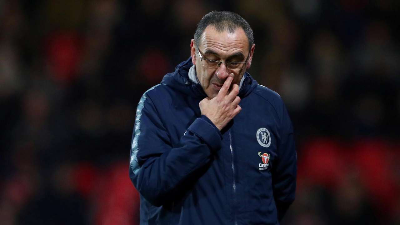 Chelsea manager Maurizio Sarri