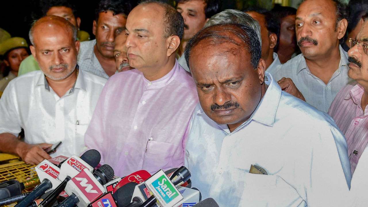 Karnataka intelligence chief and CM HD Kumaraswamy