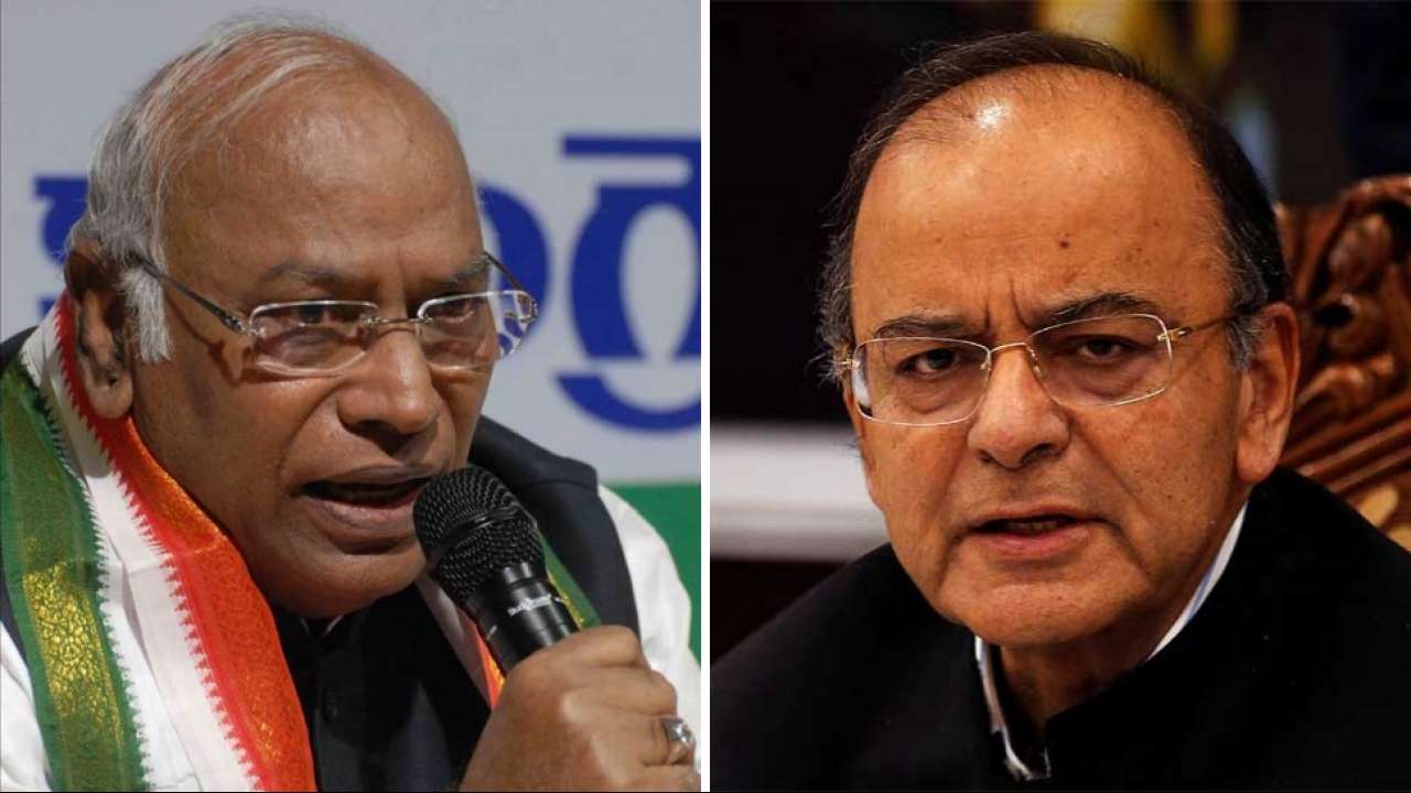 (Mallikarjun Kahrge, Arun Jaitley) 
