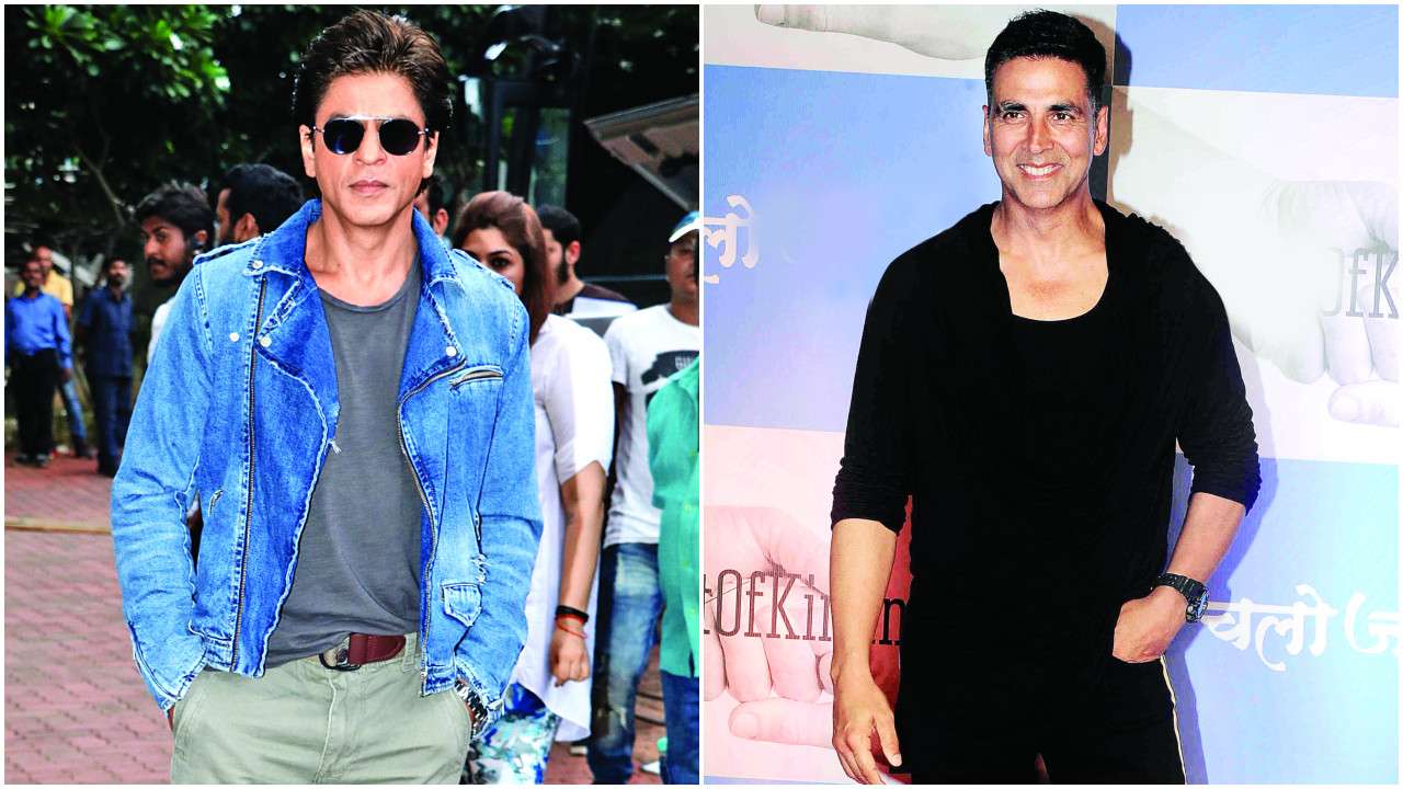 Shah Rukh Khan and Akshay Kumar