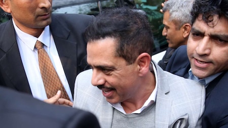 First time Vadra appears before probe agency