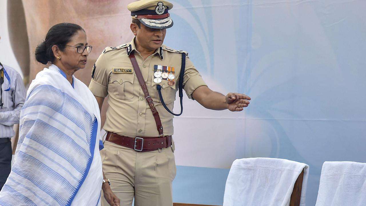 Rajeev Kumar and Mamata Banerjee