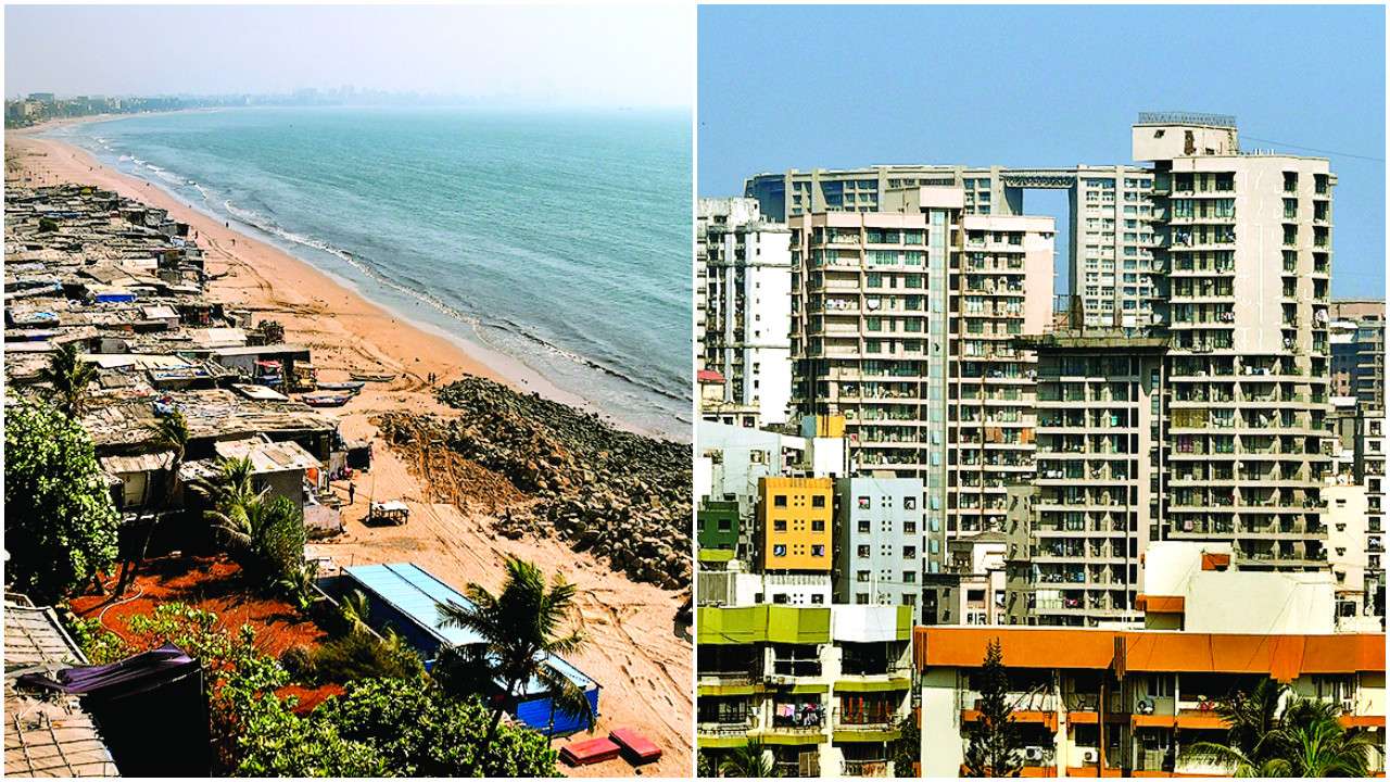 Juhu beach and DN Nagar