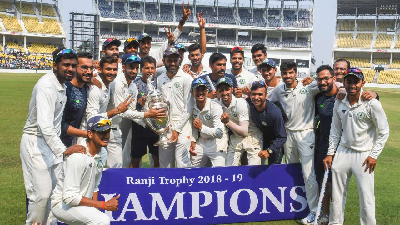 Ranji Trophy 2018-19: Vidarbha join 'Defenders' club, Wasim Jaffer sets ...