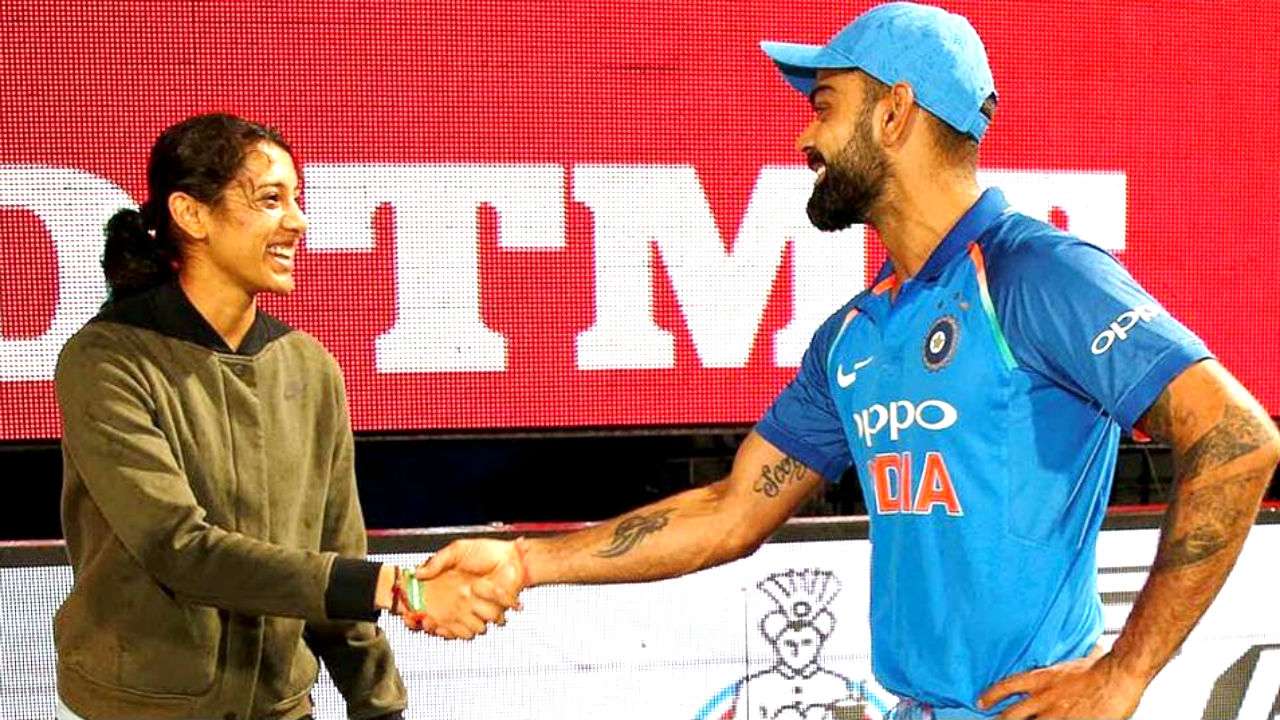 Chahal TV: Virat Kohli's 18 was not first choice for Smriti Mandhana, she  wanted this legend's number- Watch