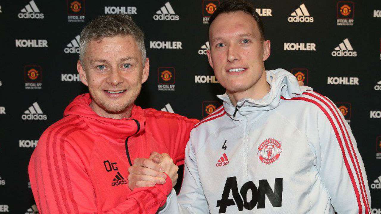 Image result for phil jones contract extension with ole