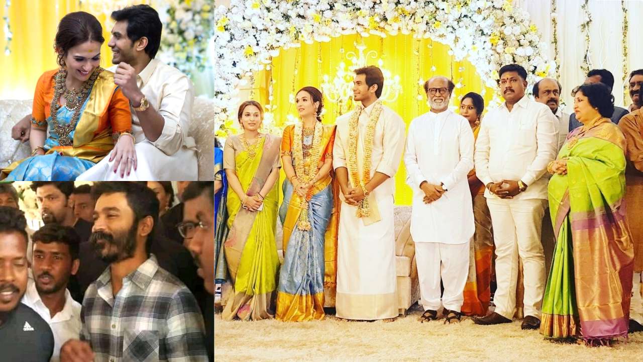 Image result for Soundarya & Vishagan Pre-wedding Reception held in a grand manner