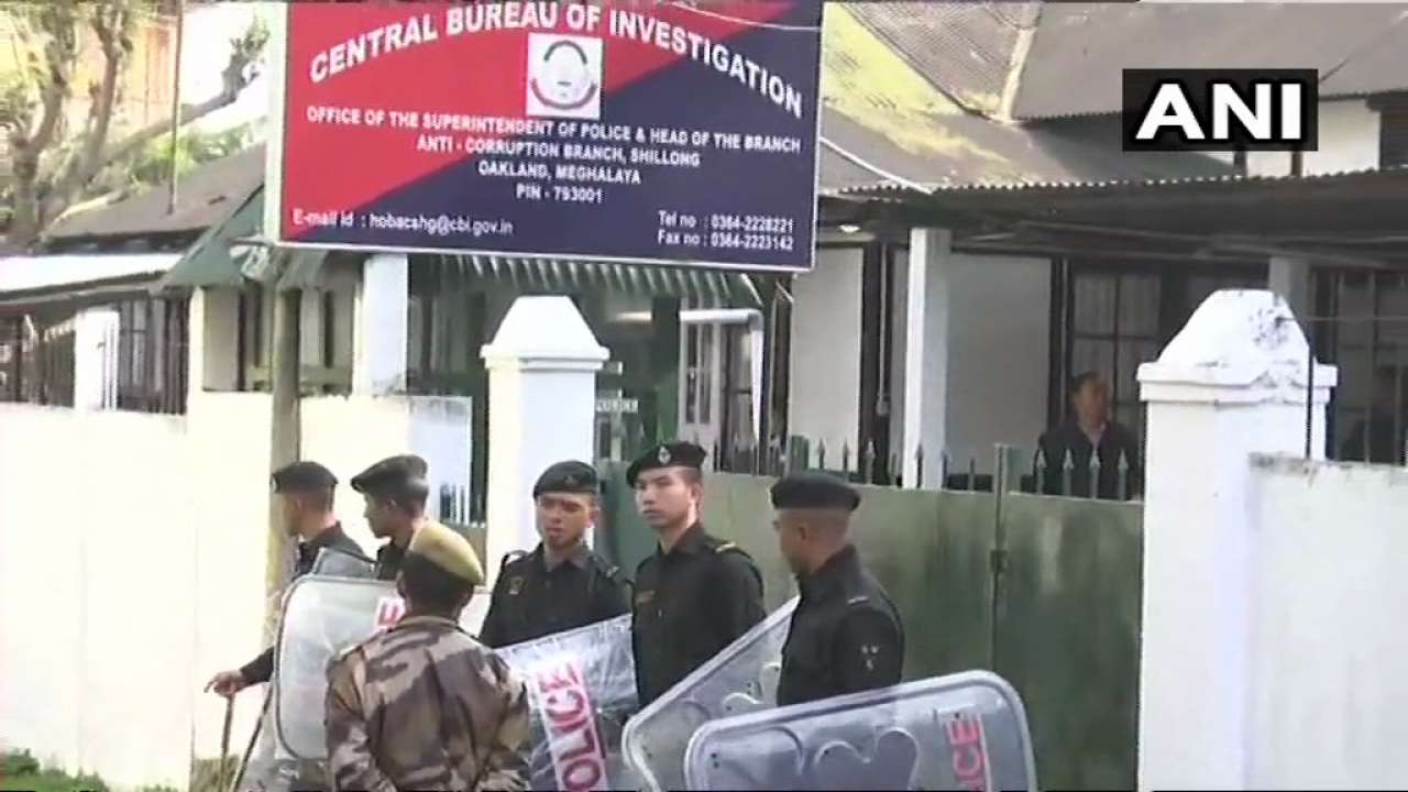 Security tightened at CBI's Shillong office