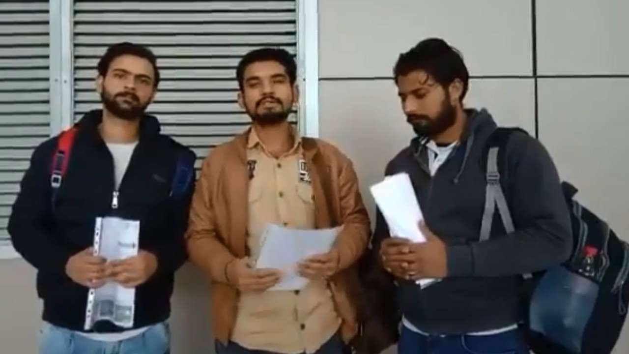 Three men and a woman were stranded in Armenia after being defrauded by a travel agent