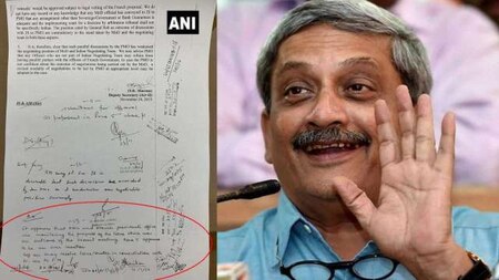 Govt tackles Rahul's Rafale charge using Parrikar's reply