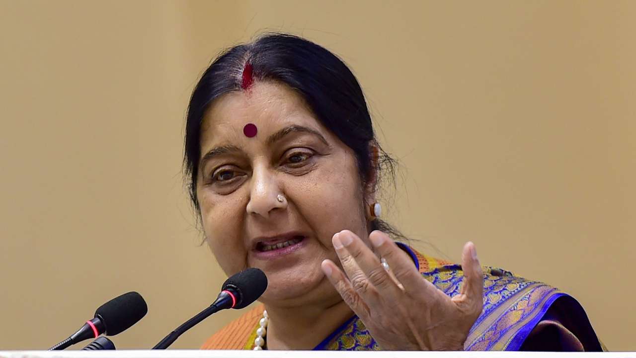 (EAM Sushma Swaraj) 