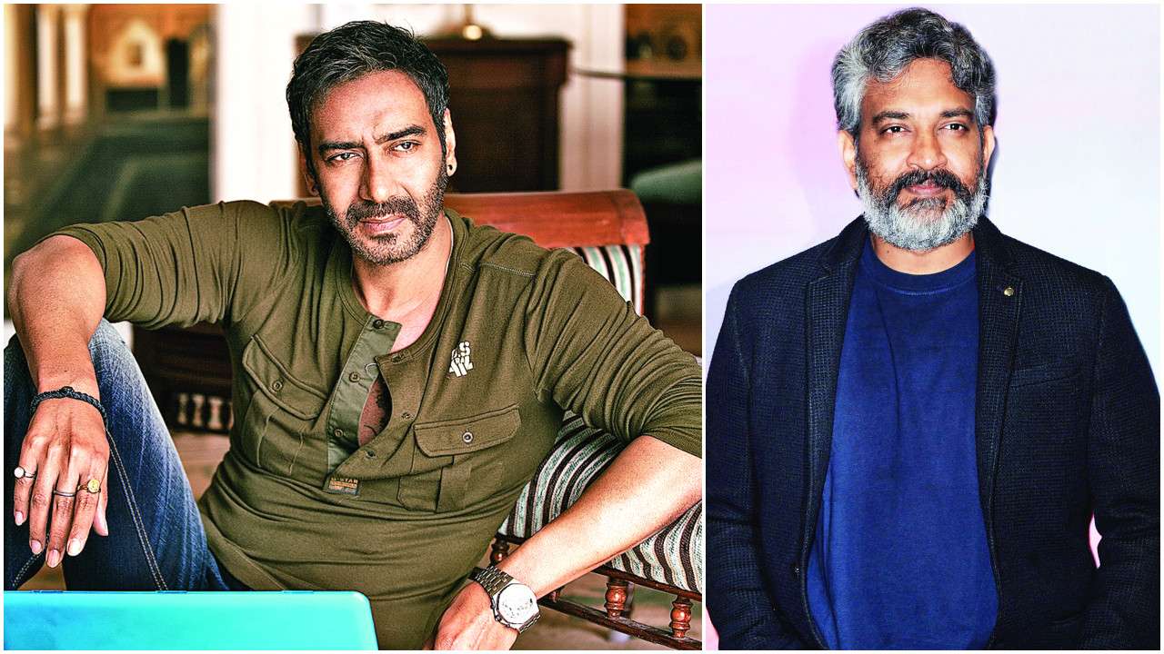 Ajay Devgn and SS Rajamouli