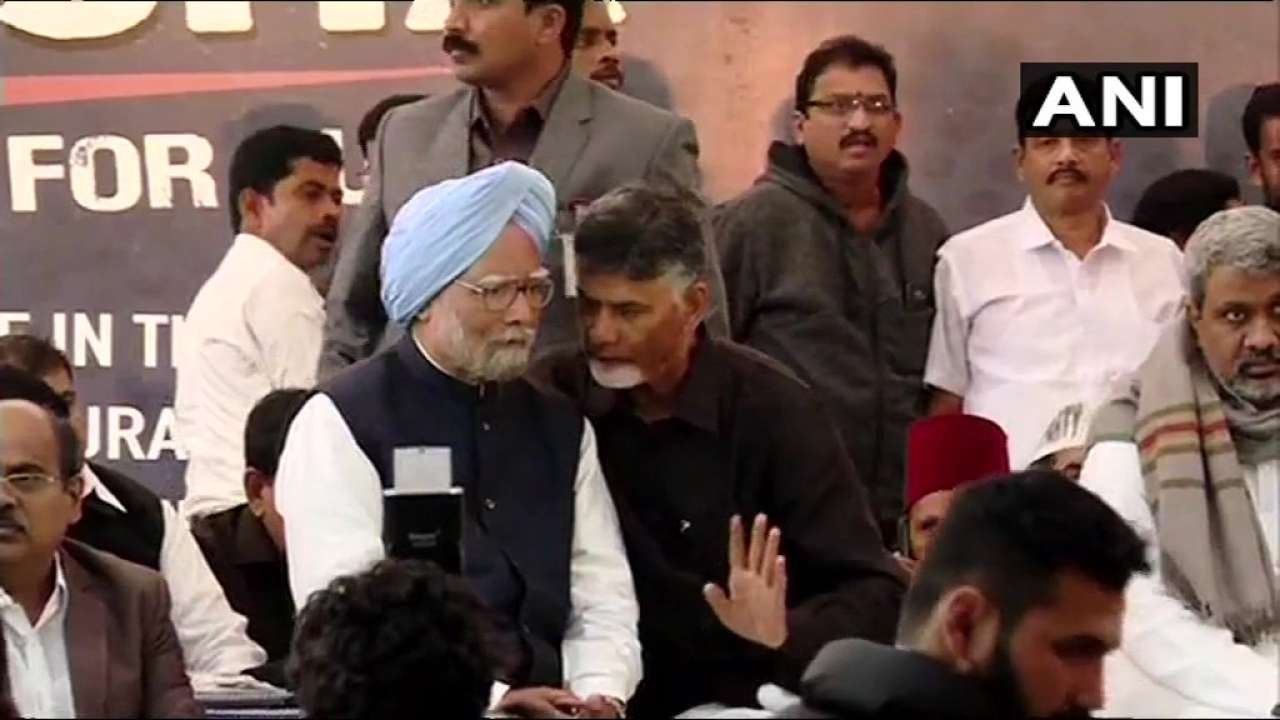 Manmohan Singh urges Modi govt to fulfil promise of special status to ...