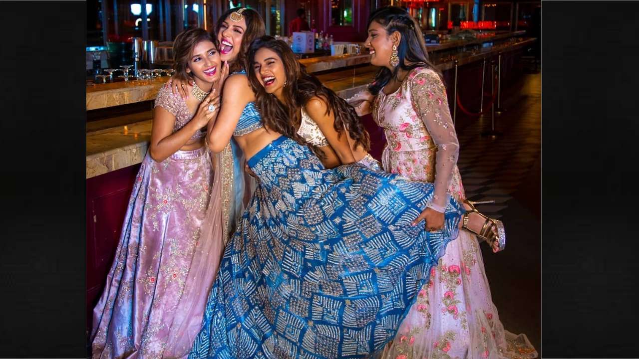 Pics: Bride-to-be Neeti Mohan comes together with sisters Mukti, Kriti ...