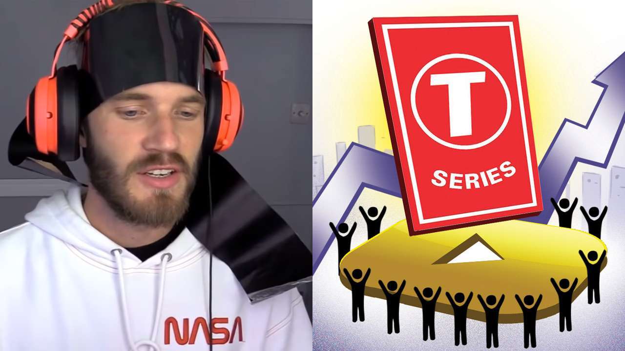T Series Set To Dethrone Pewdiepie From Youtube Top Spot