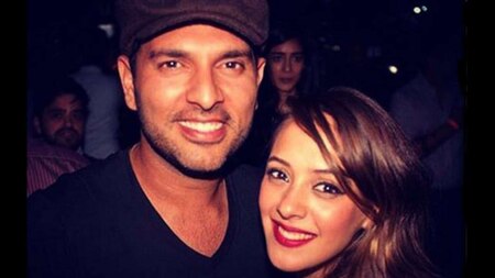 Yuvraj Singh and Hazel Keech