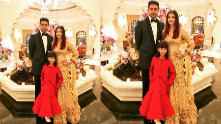 Aishwarya Rai Bachchan-Abhishek Bachchan: family time