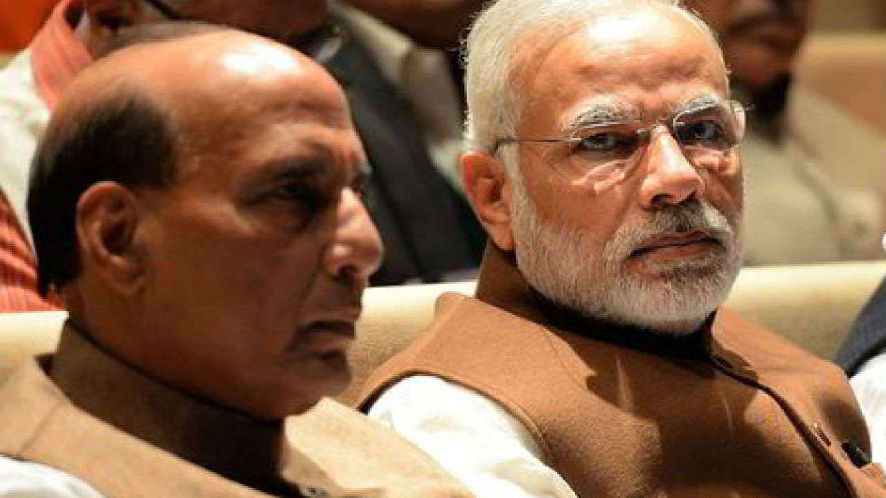 PM Narendra Modi and Rajnath Singh