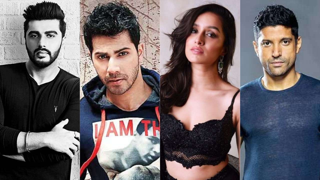 Varun Dhawan, Arjun Kapoor, Shraddha Kapoor and Farhan Akhtar