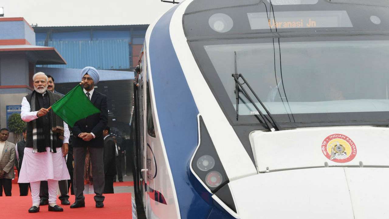 PM Modi flags off India's fastest train Vande Bharat Express