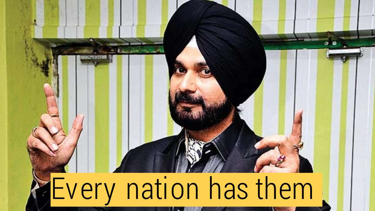 Navjot Singh Sidhu seemed to take Pakistan PM Imran Khan's side