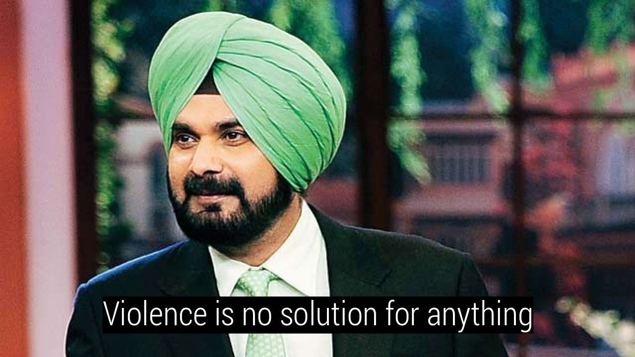 'For me, non-violence is the most potent weapon'