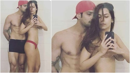 Prateik Babbar and Sanya Sagar go topless