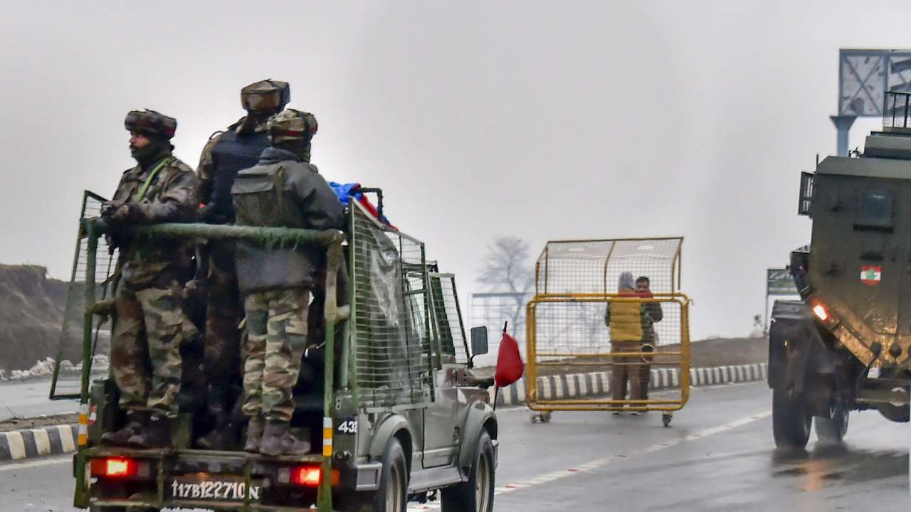Pulwama attack site