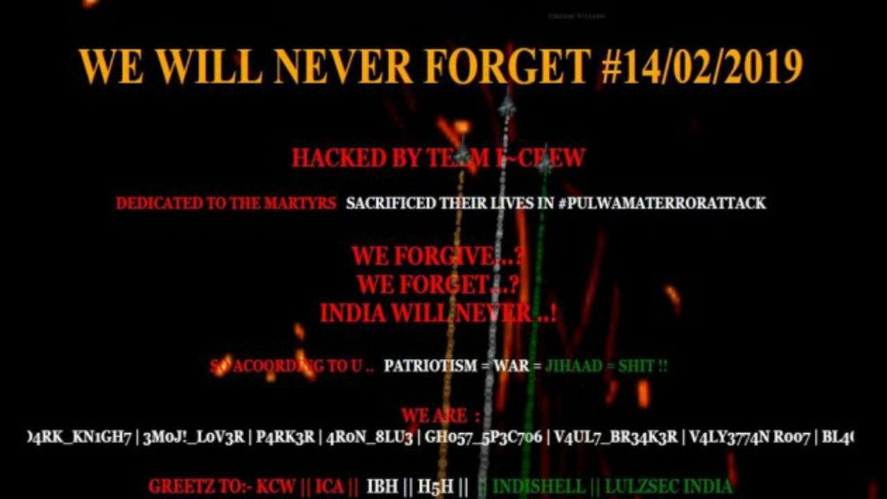 List of Pakistan websites hacked