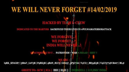 Pakistan government websites hacked