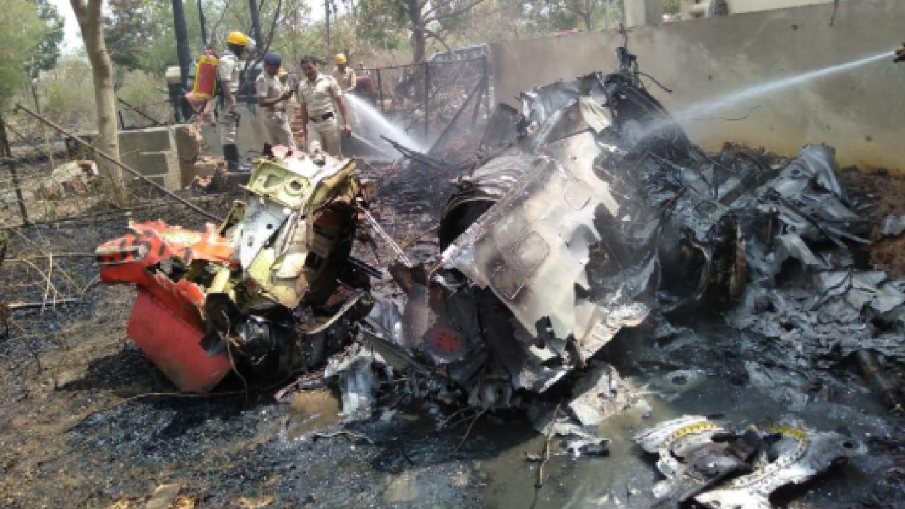 Surya Kiran jets collide mid-air during Bengaluru Aero Show practice ...