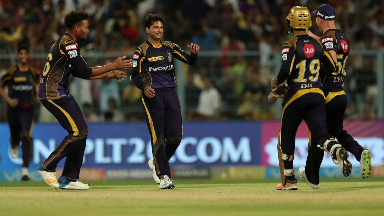 Kuldeep Yadav and Dinesh Karthik