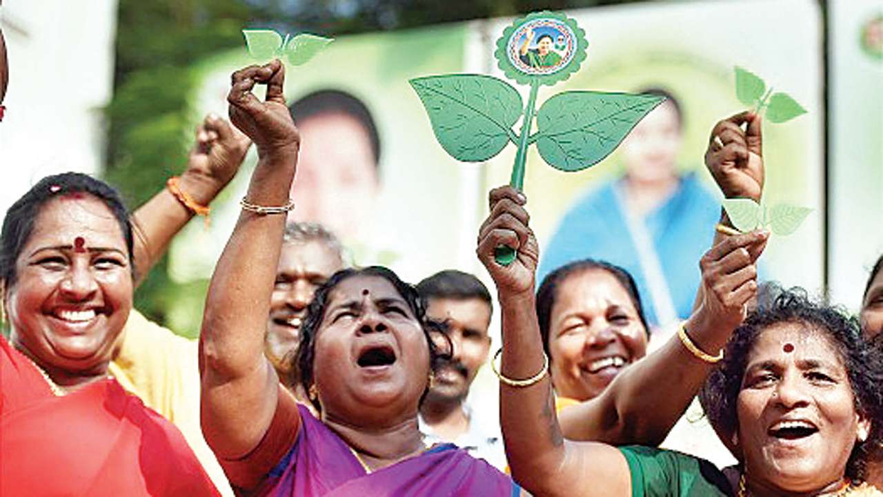 AIADMK workers
